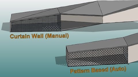 Everyday Revit (Day 340) - Curtain Panel Pattern Based Exercise