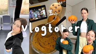 Vlogtober- dos días conmgio- hago galletas y cerveza casera 🍪🍻