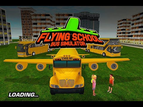 Flying School Bus Simulator 3D: Extreme Tracks