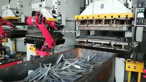 Borunte six axis robot are applied in stamping production line