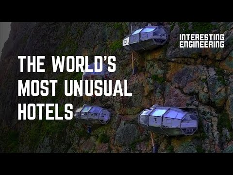 Vídeo: 11 dels edificis hotelers més inusuals del món