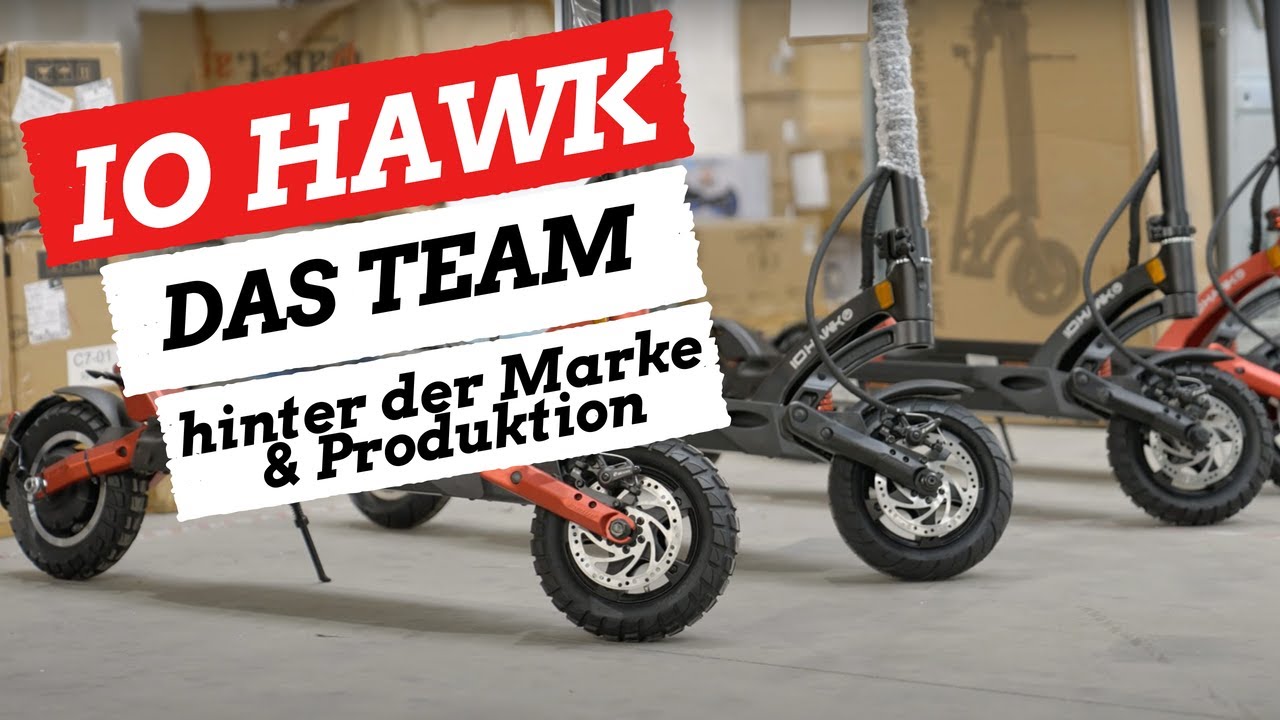 IO HAWK - Die strassenzugelassene eScooter Marke