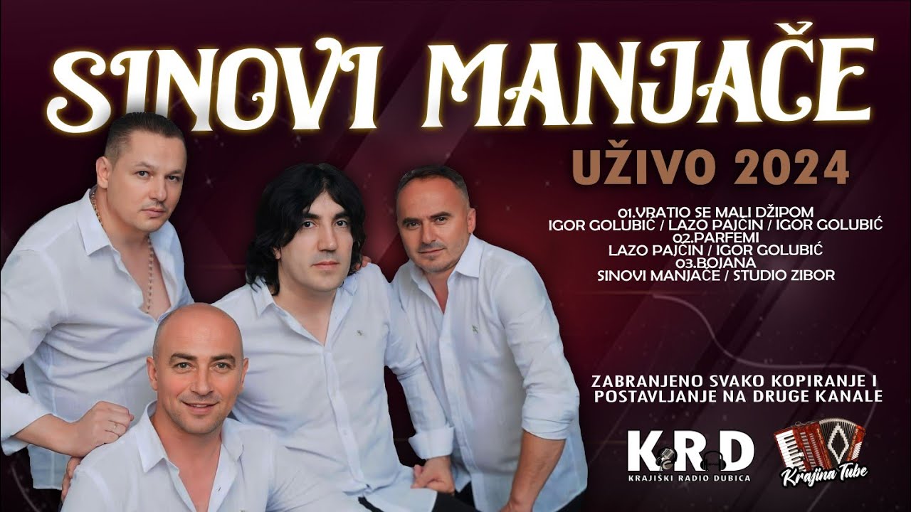 Sinovi Manjače - Vratio se mali džipom, Parfemi , Bojana Miks (Uživo 2024)