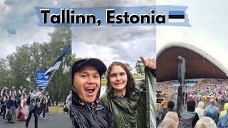 The LARGEST gathering in Estonia! Youth Song and Dance Festival 2023 | Vlog 42