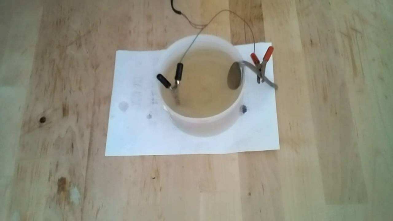 Safe coin cleaning using electrolysis YouTube