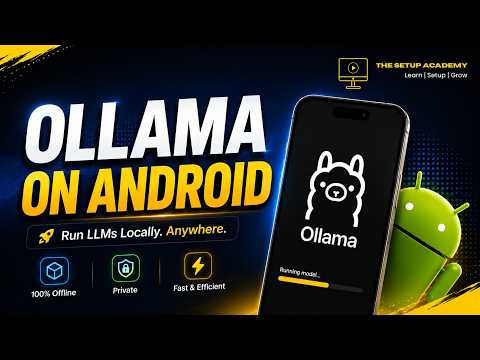 🚀 Run Ollama on Android! | Local LLMs on Your Phone