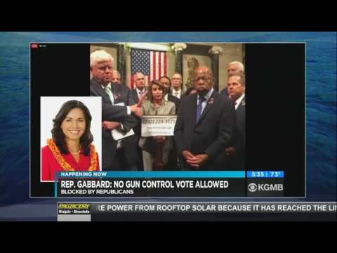 Rep. Tulsi Gabbard on Gun Control Measures