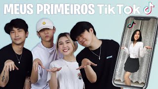 REAGINDO AOS MEUS PRIMEIROS TIKTOKS!!