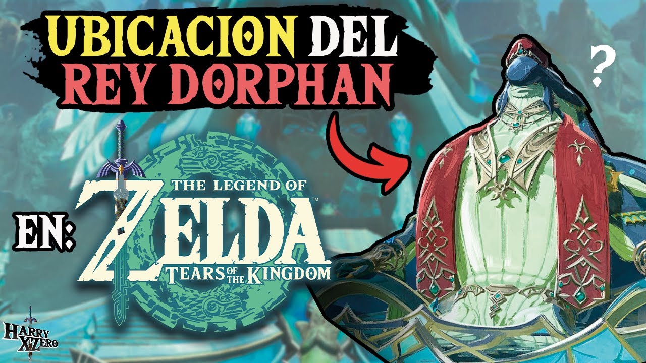 Donde encontrar al Rey Dorphan en Zelda tears of the Kingdom - YouTube
