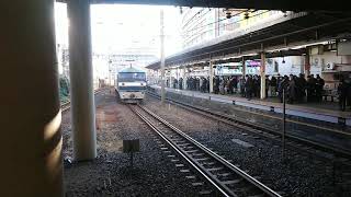 【桃太郎代走カンガルーライナー】 2月18日藤沢駅 吹田A28運用 2059レ EF210-144