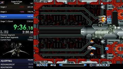 Super R-Type Novice in 17:19 (World Record as of 08/17/2019)