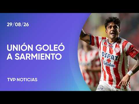 Unión de Santa Fe thrashed Sarmiento in Junín for the Clausura