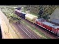 HO DE１０重連＋貨車 の動画、YouTube動画。