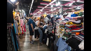 [4K] Walk inside MBK Center shopping mall to hunting for fake designer goods in Bangkok