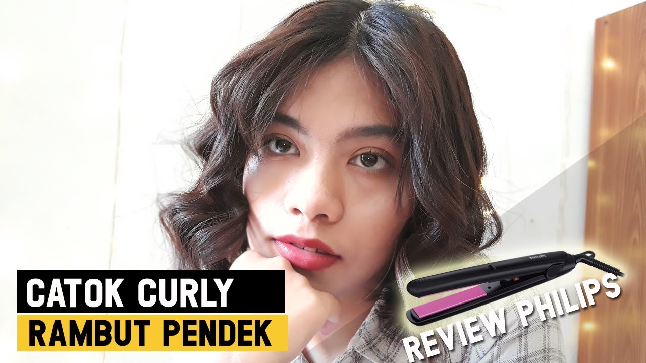 Model Catok Curly Rambut Pendek OTHERs