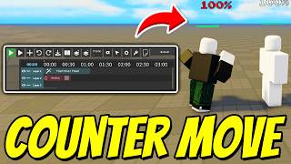 How To MAKE COUNTER MOVE In The Strongest Battlegrounds SKILL BUILDER V2! Roblox TSB