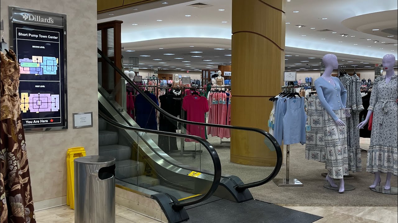 Schindler Escalators Dillard’s, Short Pump Town Center Richmond,VA