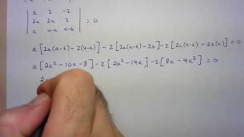 Singular Matrix Problem