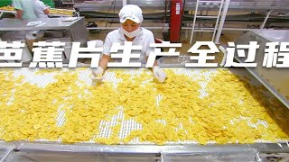 探访芭蕉片工厂，揭秘芭蕉片生产的全过程