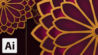 How to Make (Ramadan) Poster Design (1/2)  | Adobe Illustrator Tutorials