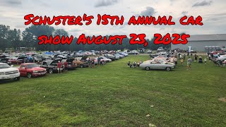 Schuster's 15th annual car show.
