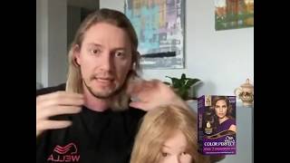 Игорь Кимяшов || Как окрасить корни дома
