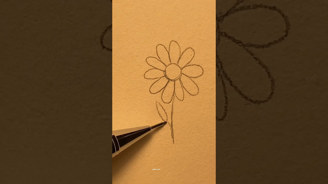 pov: the teacher asks u to draw a flower and u pull out this one&hellip; #shorts