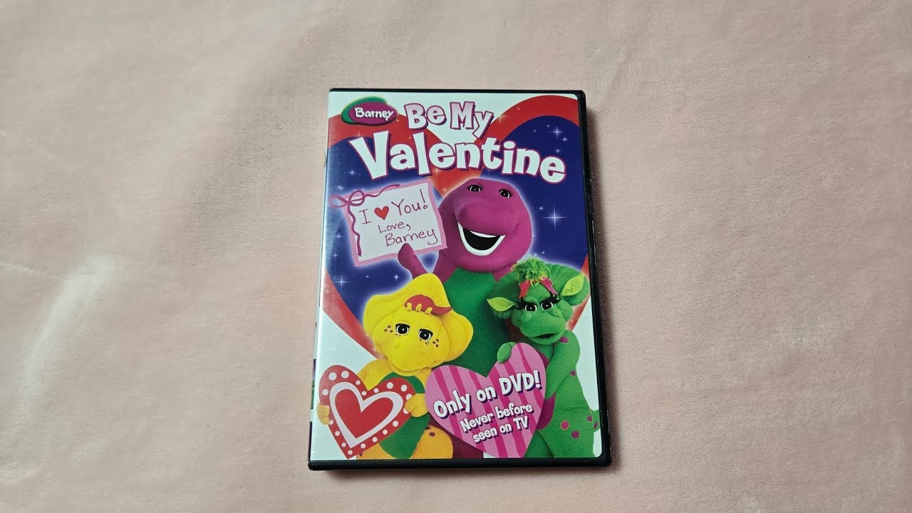 Opening to Barney Be My Valentine Love, Barney 2005 DVD (2009 Lionsgate Reprint)