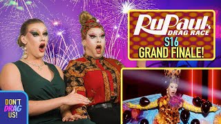 RuPaul's Drag Race S16 'GRAND FINALE' REACTION | DON'T DRAG US!