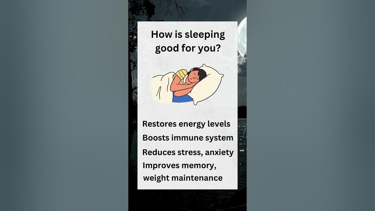 how-is-sleeping-good-for-you-shorts-youtube