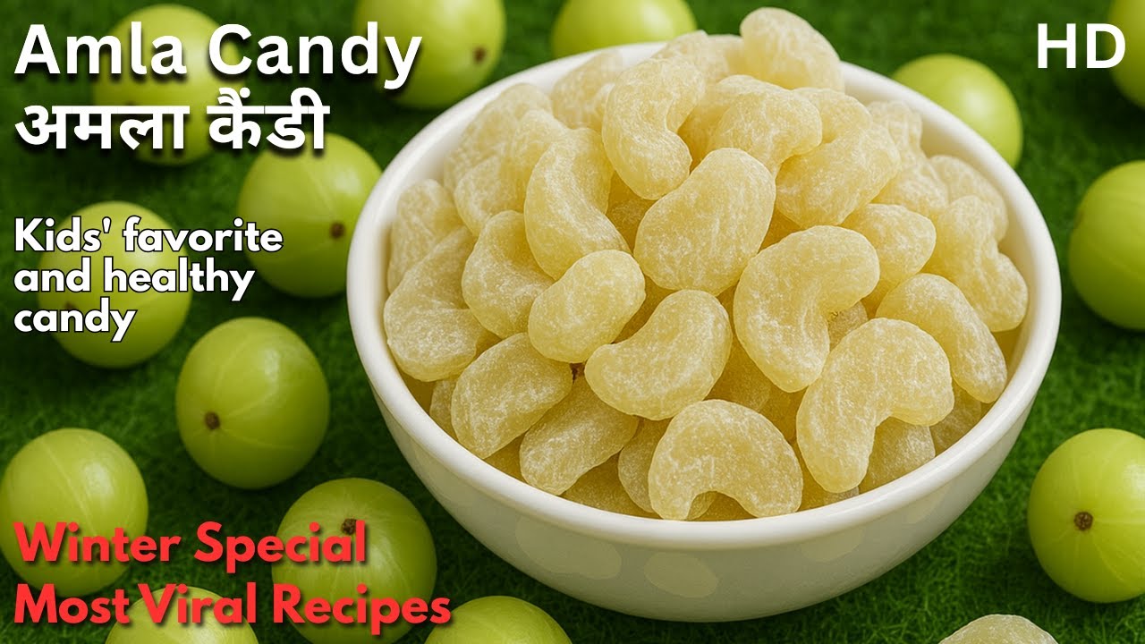 100% Natural Amla Candy – Dekho Kitni Real Lagti Hai | Amla Candy Recipe 