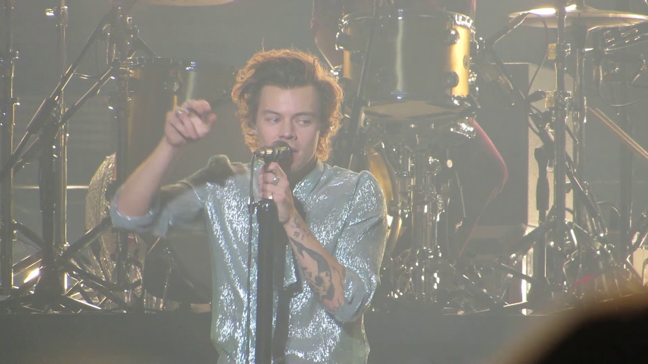 Harry Styles - Chatting with Crowd - Detroit