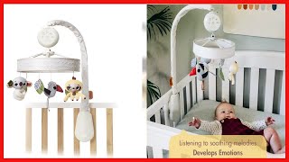 Tiny Love Boho Chic Luxe Musical Mobile, Auto-Timer, LED Light, Variety of Music, Shushing, screenshot 2