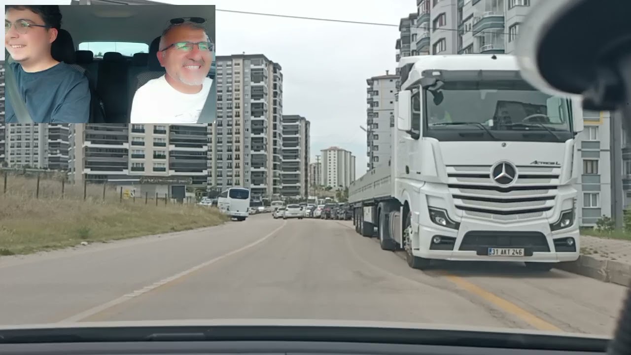 Sincan Törekent' Direksiyon Sınavı 1 Güzergahı