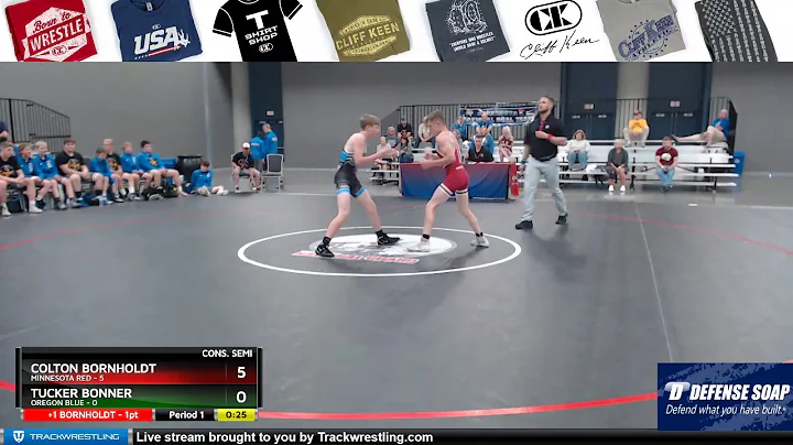 Mat 10 106 COLTON BORNHOLDT Minnesota Red Vs Tucke...