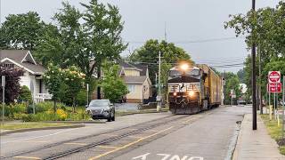2 Hours Of Street Running Trains Longest Norfolk Southern Train In Franklin Ohio More