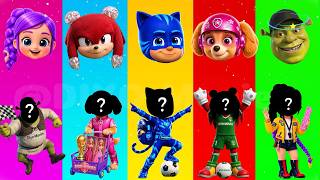 Wrong eyes👀 challenge DAME COSITA Funny Puzzle Wrong Heads | Diyo-Movies