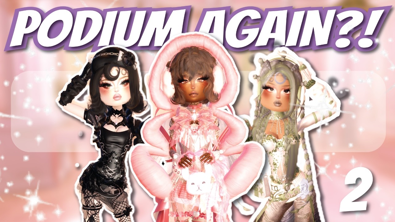 *WINNING PODIUM** In A *MASTER SERVER* Again┃ Dress to Impress Gameplay