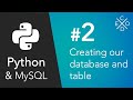 Python and MySQL - Creating our Database and Table