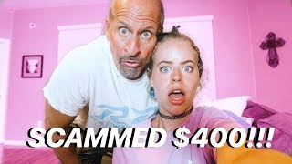 I GOT SCAMMED $400!!!