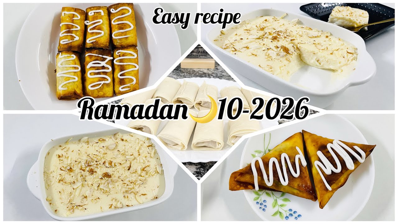 ರಮದಾನ್ 🌙10-2026/iftarsnacks/pudding/easyrecipes/ramadansnacks/cookskitchen #ramadan #iftar #snacks 
