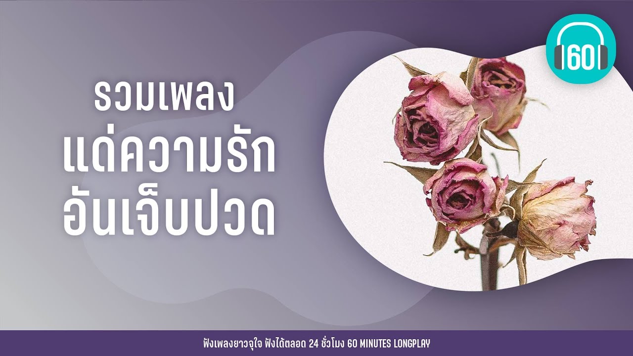 รวมเพลงฮิต เพราะรักเธอ มันเลยเจ็บปางตาย [รักคนผิด ,ทนพิษบาดแผลไม่ไหว,ผิดที่ไว้ใจ]【LONGPLAY】