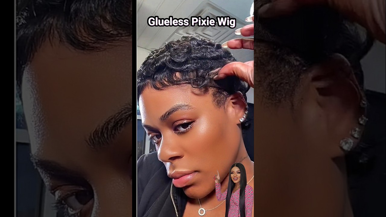 Парик-пикси без клея, который выглядит как ваши настоящие волосы