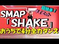 【SMAP「SHAKE」で4分全力ダンス】2週間で10kg痩せる!?一緒に歌って踊ろう！