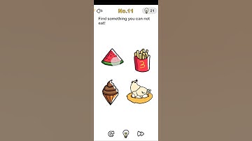 brain 🧠 out level 11 find something you can not eat! #shorts  #brainout