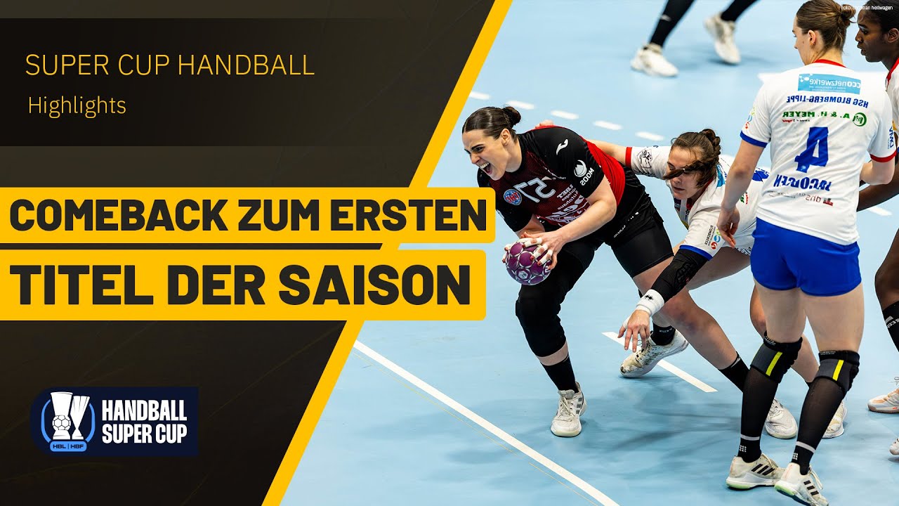 Supercup 2025: HSG Blomberg-Lippe vs. Thüringer HC | Highlights | SDTV Handball