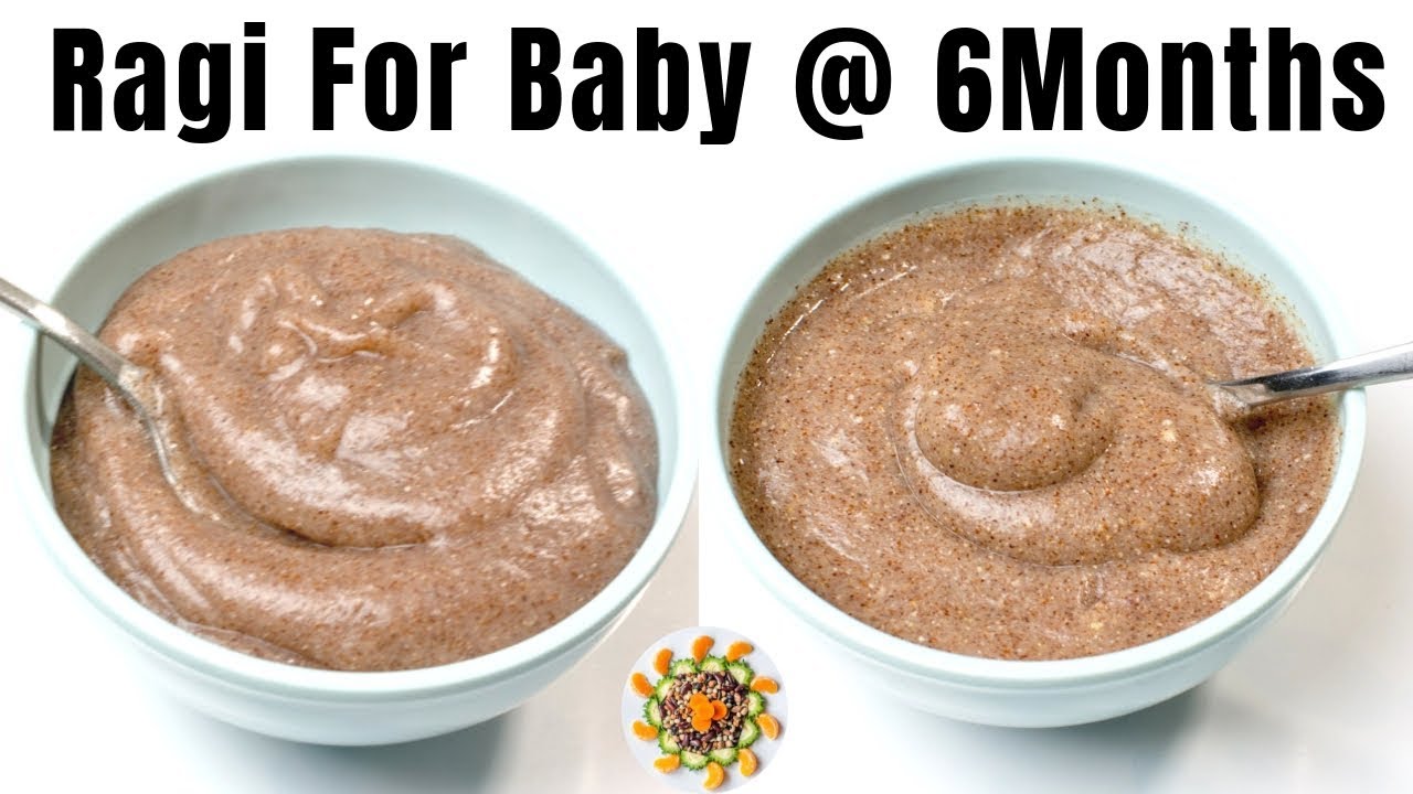 Ragi Porridge for Baby at 6 Months 