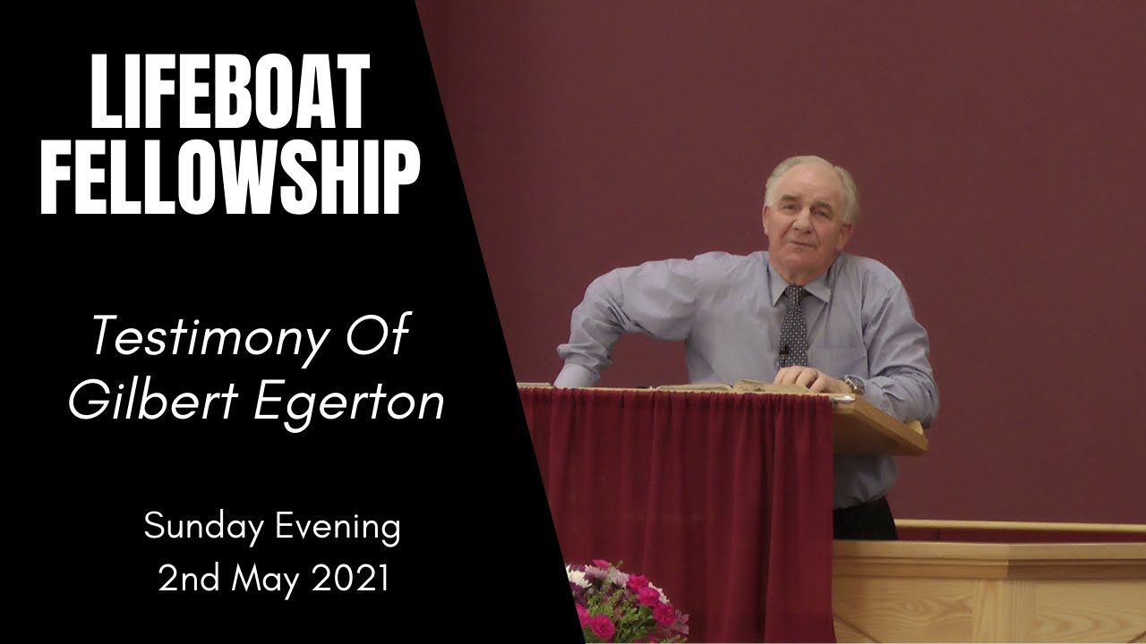 Testimony Of Gilbert Egerton