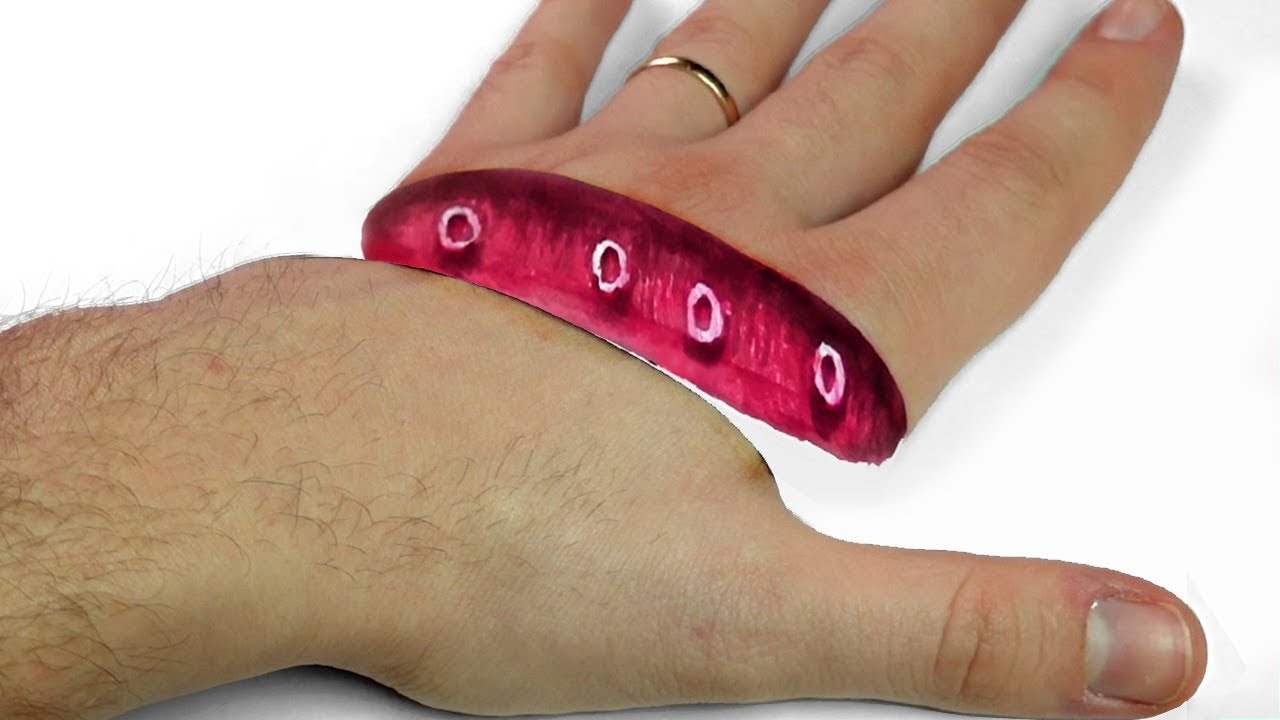 3D tricks ART on hand COOL illusion Where is the missing piece