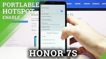 How to Use Portable Hotspot on HONOR 7S – Activate Internet Hotspot